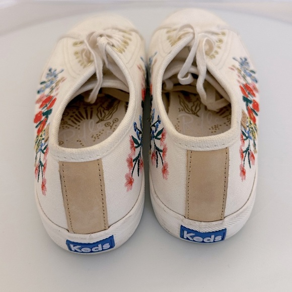 Keds x Rifle Paper Co Floral Embroidered Canvas Sneakers- 7 - Picture 3 of 7